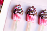 MINI CUPCAKES CAKESICLES/ICE POP/LOLLIPOP MOULD 3 PCS